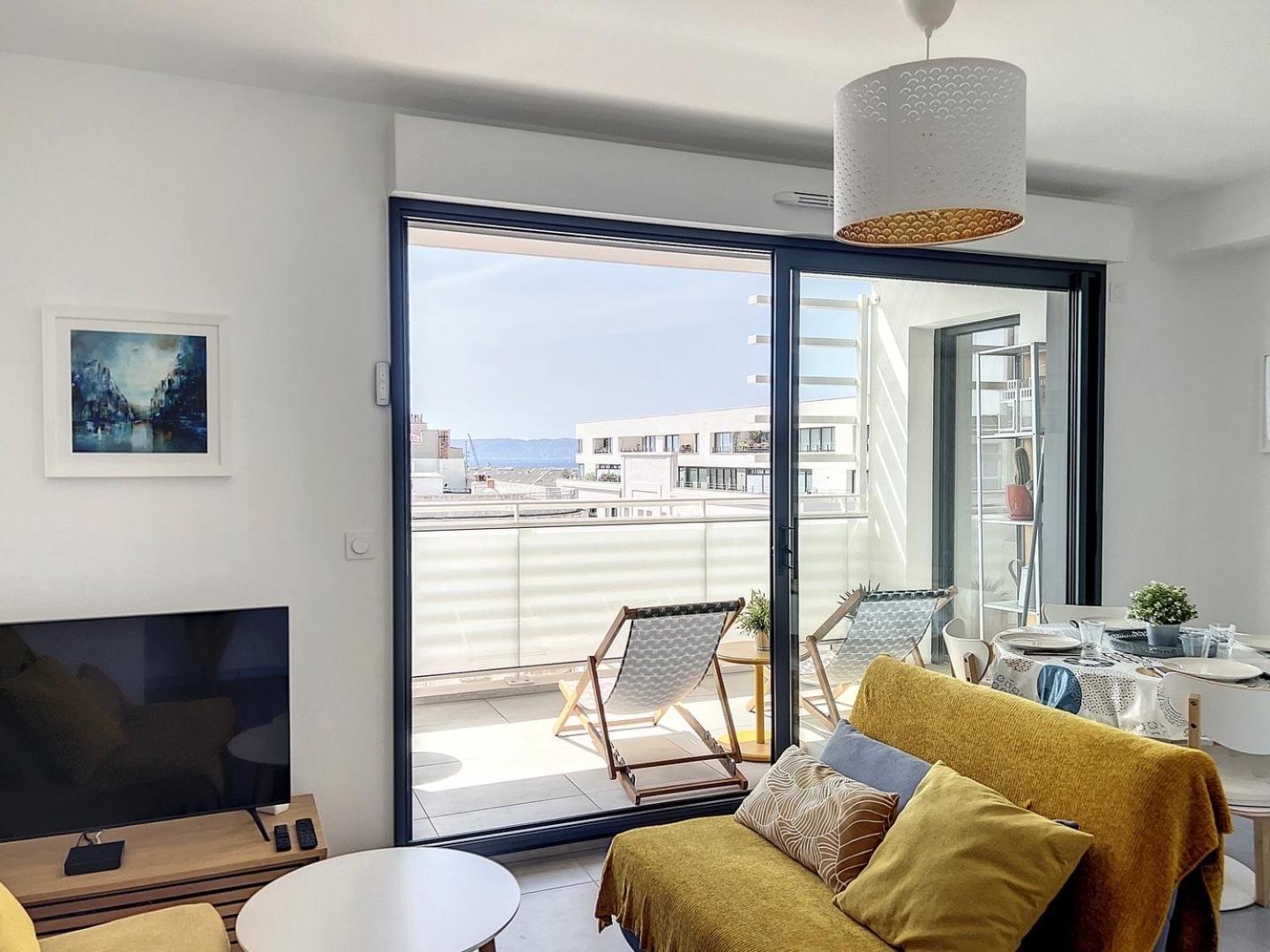 Sunrise Du Panier - Climatisation & Central - Les Freres De La Loc' Marseille Exterior photo